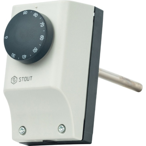 Погружной термостат для регулирования котла или бойлера Stout 100