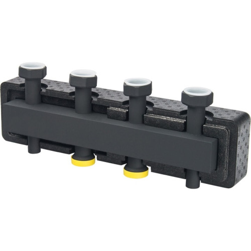 Распределительный коллектор 2 отопительных контура в теплоизоляции DN 25 Stout SDG-0016-004002