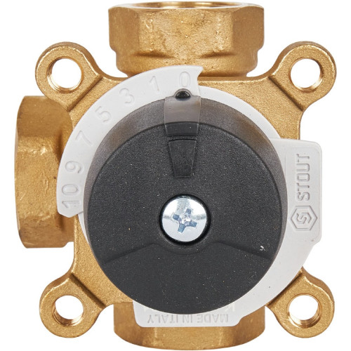 Клапан смесительный 3-х ходовой 3/4" KVs 6 м3/ч Stout SVM-0003-012002