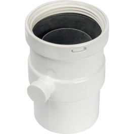 Элемент дымохода вертикальный D80 п/м с патрубком для отвода конденсата Stout