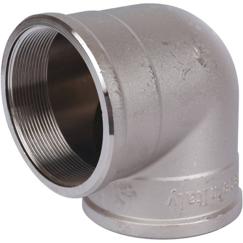 Угольник ВВ никелированный резьбовой 3" Stout