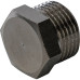 Заглушка НР никелированная резьбовая 3/8" Stout