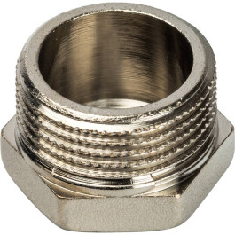 Заглушка НР никелированная резьбовая 3/4" Stout