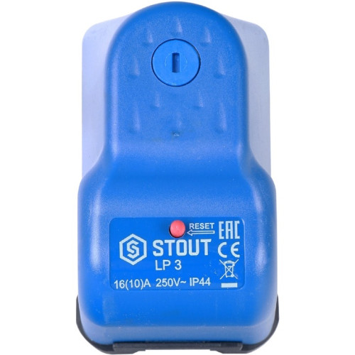 Реле давления сухого хода Stout LP/3 0-4 бар 1/4