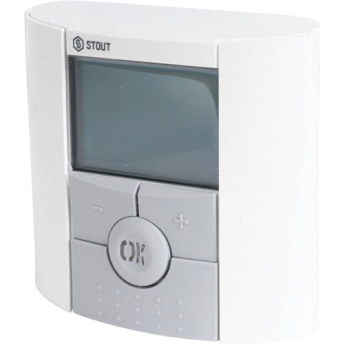 Комнатный проводной термостат BELUX DIGITAL с цифровым дисплеем Stout