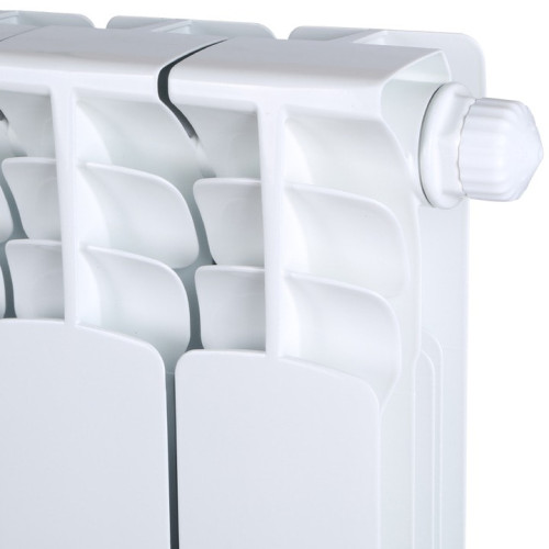 Биметаллический радиатор с нижним подключением STOUT Space Ventil 500 (8 секции)