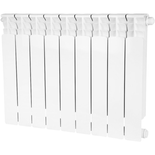 Биметаллический радиатор с нижним подключением STOUT Space Ventil 500 (9 секции)