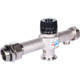 Насосно-смесительный узел Stout с термостатическим клапаном 30-60°C, без насоса арт. SDG-0120-007000