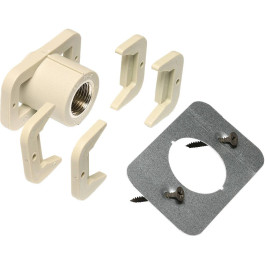 Муфта Ekoplastik ППР с вн. резьбой и креплением для гипсокартона 20x1/2