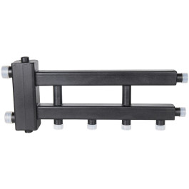 Коллектор ROMMER (дублер рядный) с гидроразделителем на 2+1 контура до 60 кВт