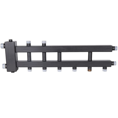 Коллектор ROMMER (дублер компакт) с гидроразделителем на 3+1+1 контура до 60 кВт