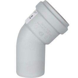 Отвод канализационный Stout ДУ 110 мм 45°