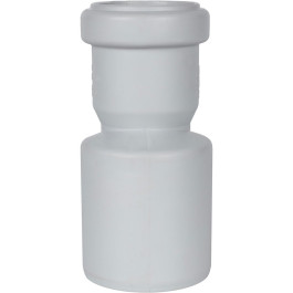 Переход эксцентрический канализационный Stout ДУ 110х58 мм