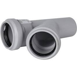 Тройник канализационный Stout ДУ 58х58 мм 45°