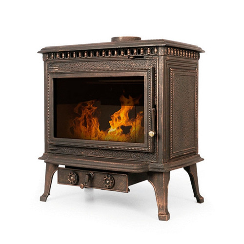 Печь-камин чугунная LK Richard 12 кВт с зольником