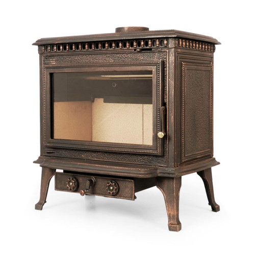 Печь-камин чугунная LK Richard 12 кВт с зольником