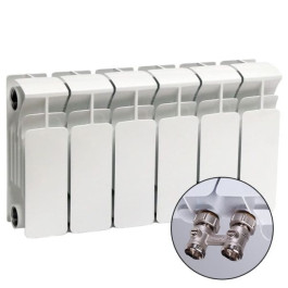 Биметаллический радиатор Rifar Base VENTIL 200 10 секции