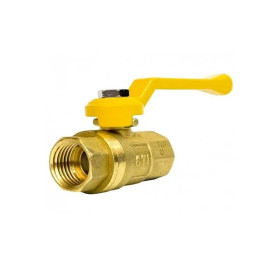 Кран шаровой газовый STI ВР/ВР резьба 1" ручка-рычаг