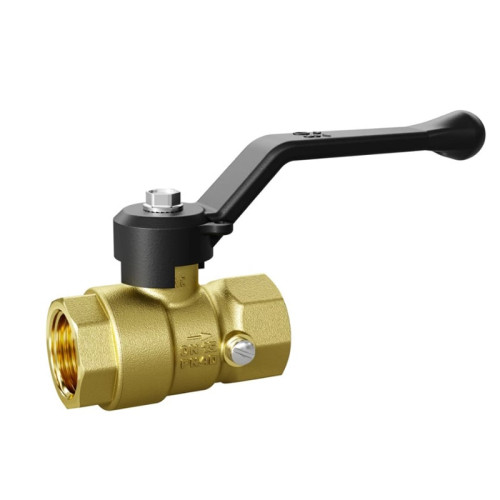 Кран шаровой LD для манометра резьба 1/2" ручка-рычаг