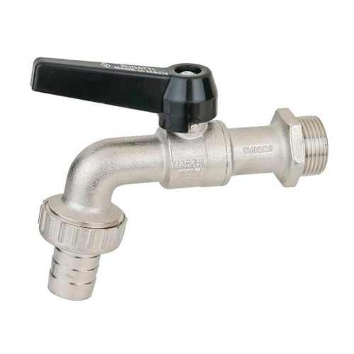 Кран шаровый садовый Bugatti Alaska 689 1/2" НР ручка-рычаг