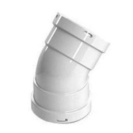 Элемент дымохода отвод 45 м/м DN80 Stout