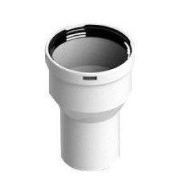 Элемент дымохода конденсационный адаптер увеличивающий диаметр 60/80 134 мм м/п Stout