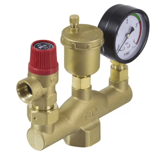 Группа безопасности отопления TIM JH-1025-3