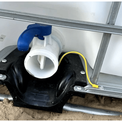 Еврокуб 1000 л с заземление под топливо мытый-чистый пропаренный (поддон металл/пластик/дерево) б/у