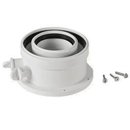 Адаптер вертикальный стартовый Camino конденсационный 80/125 мм