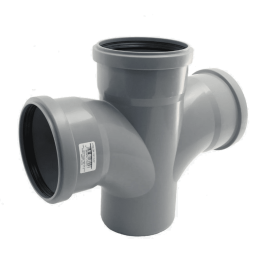 Крестовина 110 87° с плавным радиальным подключением Ostendorf (арт.115930)