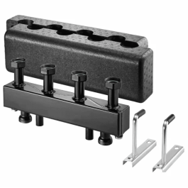 Распределительная гребёнка Oventrop 1 1/2", Regumat 2 контура выход-1 1/2" (DN 25) сталь с изоляцией