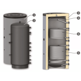 Буферная ёмкость SUNSYSTEM PR2 1500