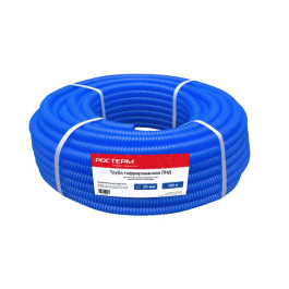 Гофра защитная Ростерм для труб 16-20 мм синяя