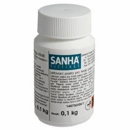 Флюс для твердой пайки Sanha тип F-SH 1, 100 г для медных труб под пайку арт. 84948