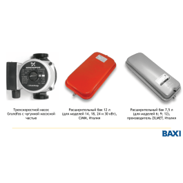 Настенный электрический котел Baxi Ampera Plus 9