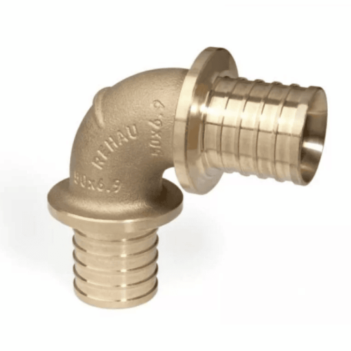 Угольник REHAU 63 RX+ бронза  90° (арт. 14563081001)