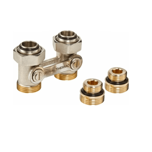 Узел нижнего подключения Royal Thermo прямой 1/2х3/4 EK