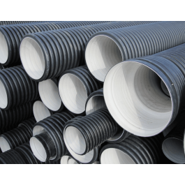 Труба гофрированная с раструбом FD-PLAST SN 6-7 Ø1200/1030