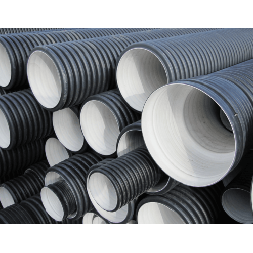 Труба гофрированная с раструбом FD-PLAST SN 6-7 Ø400/348