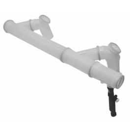 Дымоотв. комплект полипропиленовый для 2-х котлов диам. 200 мм, HT (7107156-)