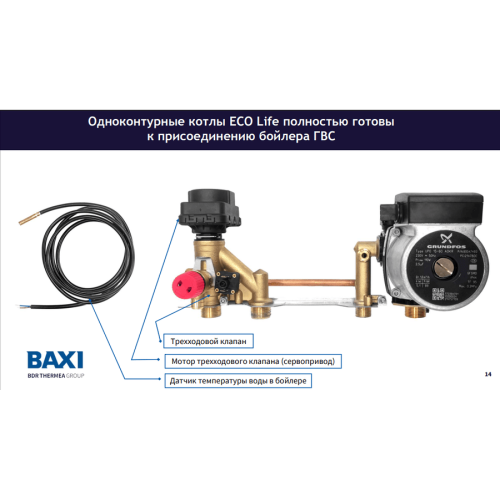 Настенный двухконтурный котел Baxi ECO LIFE 24 F Настенный двухконтурный котел Baxi ECO LIFE 24 F