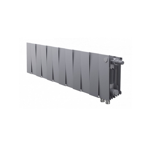 Биметаллический радиатор Royal Thermo PianoForte 200 VDR Silver Satin (20 секций)