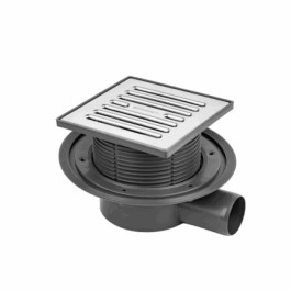 Трап для душа Bettoserb нержавеющий Superior Quadro 15x15мм горизонтальный выпуск