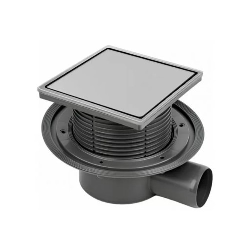 Трап для душа Bettoserb нержавеющий Superior 2in1 15x15мм горизонтальный выпуск