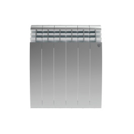 Алюминиевый радиатор Royal Thermo Biliner Alum 500 (12 секций) Silver Satin