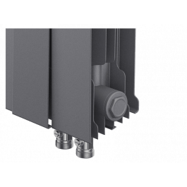 Биметаллический радиатор Royal Thermo PianoForte 500 VDR Silver Satin (12 секций)