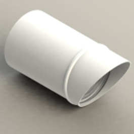 Наконечник трубы Groppalli горизонтальный (сетка) 125