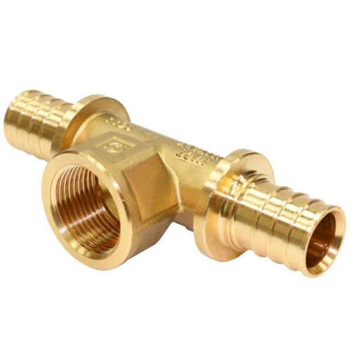 Тройник-переходник с внутренней резьбой 20xR 3/4" Stout