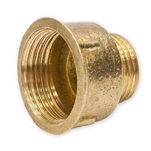 Переходник ВН  латунный резьбовой 1/4" х 1/8" Stout