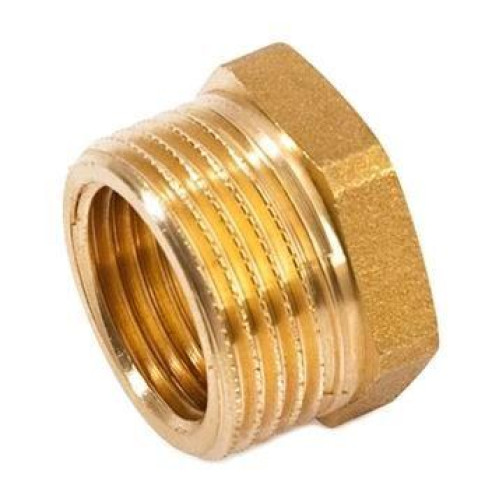 Футорка латунная резьбовая 3/4"х3/8" Stout